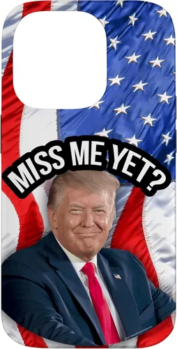 Vista 17 de iPhone 16 Anti-Biden Donald Trump Miss Me Yet Funny Political 2024 Case