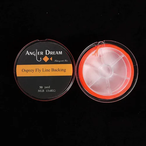 Vista 4 de AnglerDream WF - Kit de línea de pesca con mosca 1 2 3 4 5 6 7 8 9WT línea de pesca con mosca líder de línea de pesca con respaldo trenzado