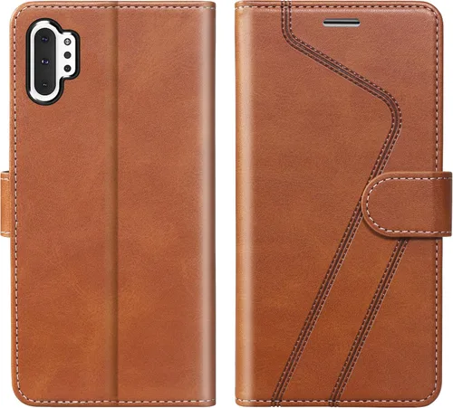 Vista 27 de Funda tipo cartera para Samsung Galaxy Note 8, funda de piel con bloqueo RFID, soporte magnético con tapa abatible, a prueba de golpes, compatible