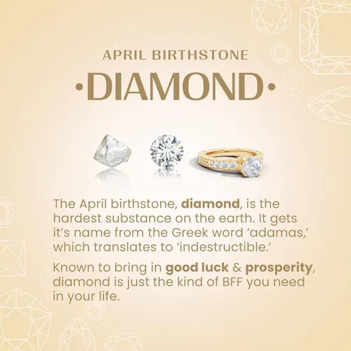 Vista 6 de Angara Natural Diamond Pendant Necklace for Women, Girls in 14K Solid GoldPlatinum April Birthstone Jewelry Gift for Her BirthdayWedding