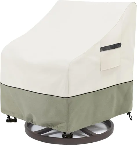 Vista 10 de Cubierta para Mesa de Café al Aire Libre, Cubierta de Mesa Lateral Pequeña de Patio Impermeable Rectangular, 36 x 24 x 16 pulgadas, 91 x 61 x 41 cm
