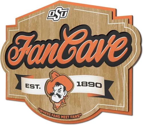 Vista 59 de YouTheFan - Letrero de cueva para fanáticos de la NCAA