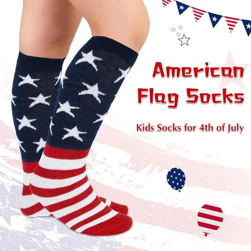 Vista 5 de Zando Calcetines de fútbol para niños pequeños, calcetines de béisbol y softbol, calcetines atléticos, calcetines de uniforme hasta la rodilla