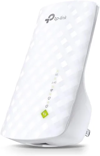 Vista 2 de TP-Link Extensor de alcance WiFi AC750 Hasta 750 Mbps Extensor WiFi de doble banda, repetidor, amplificador de señal WiFi, punto de acceso