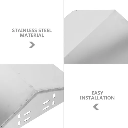 Vista 9 de Stainless Steel Camera Rain Cover, Outdoor Security Shield with Sun Guard