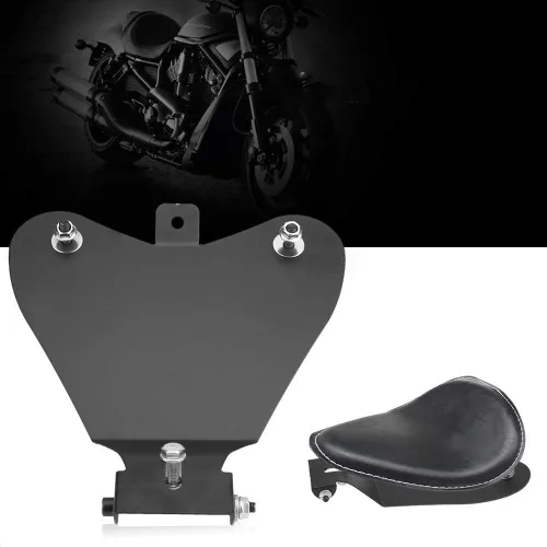 Vista 7 de Soporte de placa base de motocicleta para Bobber Chopper, Duty Steel