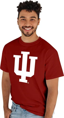 Vista 75 de Blue 84 Camiseta NCAA para hombre, icono de color del