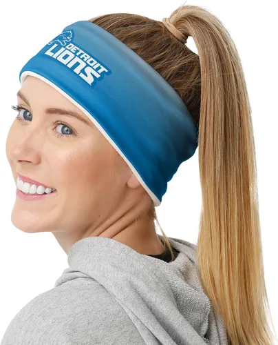 Vista 13 de FOCO Diadema de moda para mujer con logotipo de equipo de la NFL Gradiente impreso.