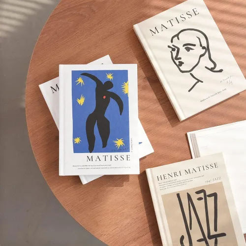 Vista 4 de Monolike Agenda de tapa dura Henri Matisse, HENRI MATISSE JOURNAL I. Planificador académico, planificador semanal y mensual