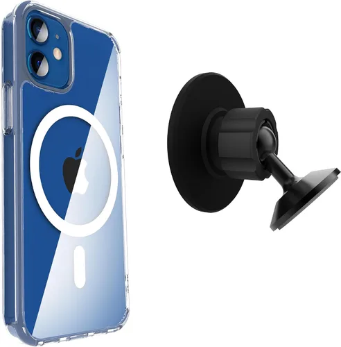 Vista 178 de Scooch para MagCase Compatible con iPhone 12 Mini Incluyendo MagRing 2.0, Soporte para Teléfono Compatible con MagSafe y Pata de Soporte