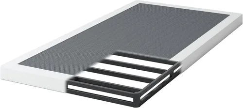 Vista 28 de NHODIR Base de cama con somier doble de 4 pulgadas