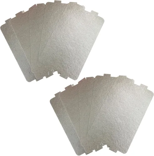 Vista 6 de 10 piezas de horno de microondas rebanada de mica, cubierta de guía de ondas, hoja de mica universal, parte de reparación de horno de microondas