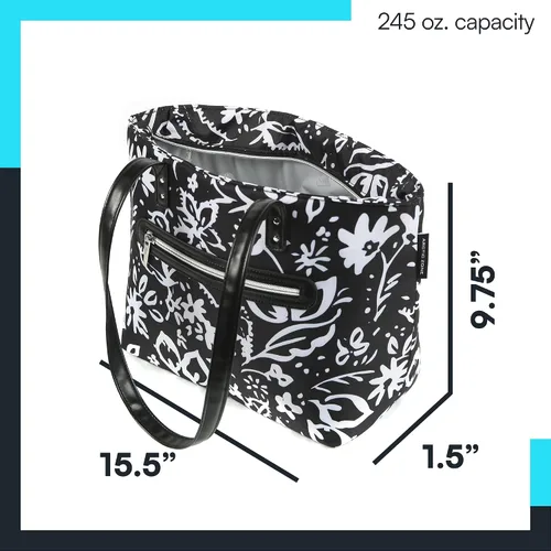 Vista 3 de Arctic Zone Bolsa de almuerzo aislada para mujer, bolsa de almuerzo más fresca