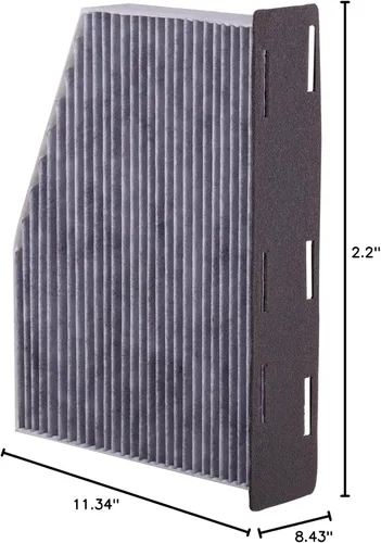 Vista 7 de Filtro de aire para cabina Premium Guard PC5586C Compatible con Volkswagen Jetta 2006-2018, Tiguan 2009-2017, Passat 2006-2022, Clásico 2012-2015