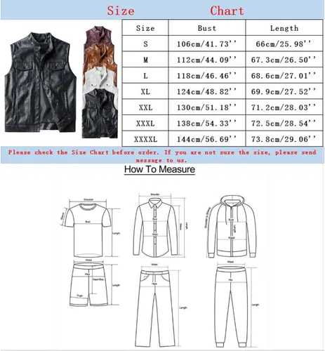 Vista 4 de Chaqueta de piel sintética para hombre, chaleco de motociclista sólido a la moda, chaqueta de motociclista, chaqueta casual de vaquero occidental