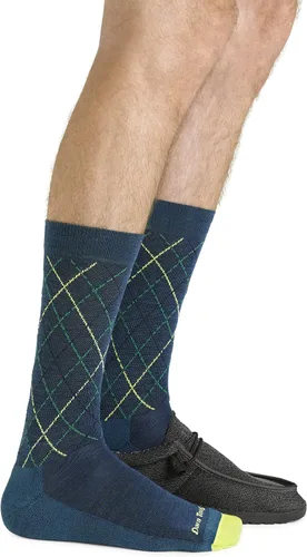 Vista 2 de Darn Tough Prep Step Crew - Calcetines ligeros con cojín para hombre (estilo 6100)