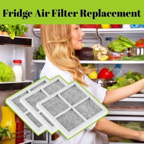 Vista 8 de Paquete de 3 filtros de aire AF004, reemplazo de filtro de aire para refrigerador Lt120f, filtro de aire eficiente de carbón activado