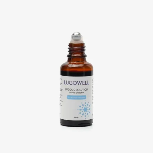 Vista 2 de LugoWell Lugol's Solution Gotas de yodo y potasio al 2% 1.0 fl oz/1 fl oz Tapa enrollable