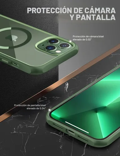 Vista 3 de SUPCASE Funda para iPhone 13 Pro (Unicorn Beetle Mag), [Compatible con MagSafe] [Protección de Grado Militar] Funda Protectora Delgada Transparente