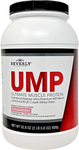 Vista 13 de Beverly International UMP Proteína en Polvo, Pastel de Ángel. Proporción Única de Suero-Caseína Desarrolla Músculo Magro. Fácil de Digerir. Sin