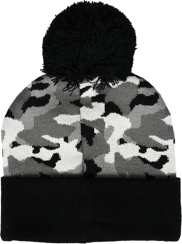 Vista 3 de Five Nights at Freddy's Character Heads - Gorro de camuflaje para jóvenes y guantes mágicos, Gris