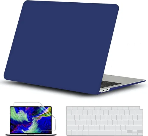 Vista 39 de GVTECH Funda para MacBook Air de 13 pulgadas (2010-2017) A1369 A1466 carcasa rígida de plástico, carcasa negra
