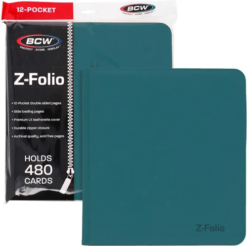 Vista 11 de álbumes para tarjetas coleccionables para 12 tarjetas Z-Folio LX, Negro