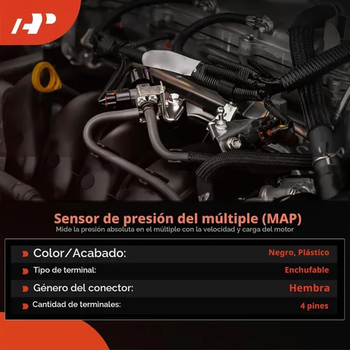 Vista 2 de A-Premium Sensor barométrico MAP de presión del colector compatible con Mazda CX-5 2013-2021, 3 2012-2021, 6 2014-2021 2.0L 2.2L 2.3L 2.5L