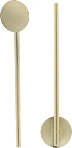 Vista 28 de Restaurantware Bar Lux - Pajitas de cuchara de 7.5 pulgadas, 2 popotes de cóctel reutilizables de grado alimenticio, cuchara incorporada, lavable