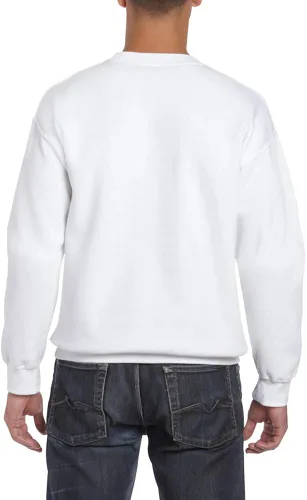Vista 8 de Gildan DryBlend - Sudadera de cuello redondo para adultos (13 colores), Azul Carolina