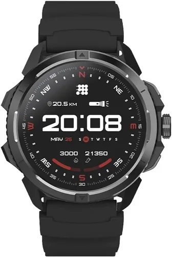 Vista 12 de Reloj inteligente resistente Cubitt Terra con GPS de doble banda, pantalla AMOLED de 1.48”, mapas sin conexión, VITA AI, entrenador AI, puntaje