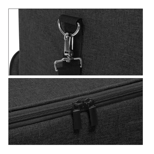 Vista 7 de CURMIO Funda de transporte para PC con divisor interior para torre y Negro