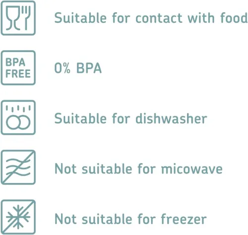 Vista 3 de Mepal Modula - Domo transparente para quesos con tabla de cortar gris integrada, apta para lavavajillas, 95 onzas, sin BPA, fabricada en Holanda
