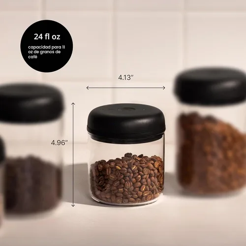 Vista 4 de Fellow Atmos - Recipiente al vacío eléctrico y contenedor de almacenamiento - Recipientes herméticos para almacenamiento de café y alimentos
