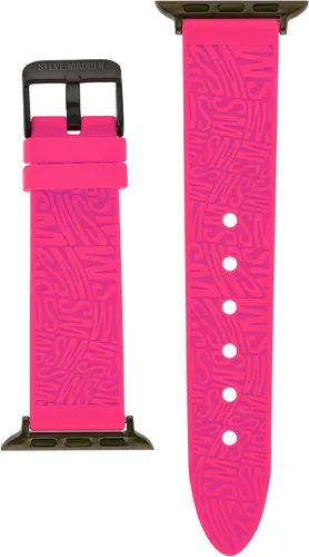 Vista 3 de Steve Madden Correa de silicona de moda para Apple Watch