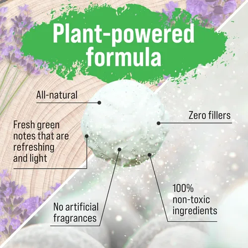 Vista 4 de Detergente para ropa Rockin' Green, Detergente en polvo para ropa a base de plantas, Detergente para ropa totalmente natural, Combate el olor vegano