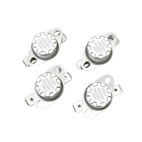 Vista 4 de 1 unids KSD301 250V 15A 150C 180C 200C 230C 245C 250C Grado Celsius Normalmente Cerrado NC Temperatura Control Térmico Interruptor (230C)