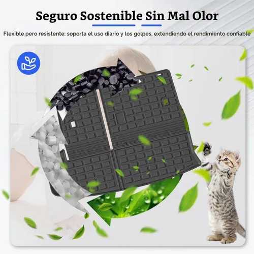 Vista 6 de Xipoo Alfombrilla de carga compatible con Toyota Highlander 2014-2019, alfombrilla de maletero para respaldo, forro de carga de repuesto