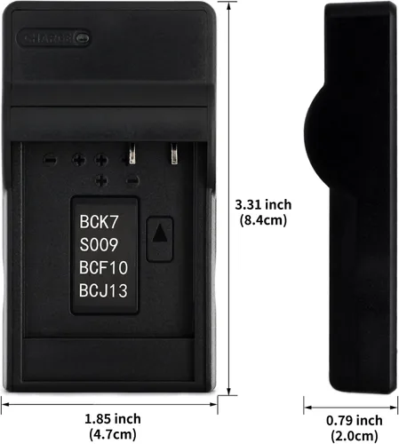 Vista 3 de Norifon DMW-BCJ13 Cargador USB para Panasonic Lumix DMC-LX5, DMC-LX5GK