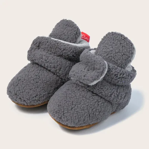 Vista 68 de Sawimlgy - Botines de algodón antideslizantes para recién nacido, con agarre, para cuna o para el invierno