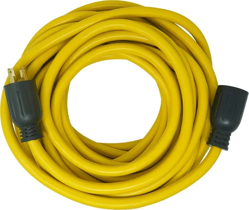Vista 11 de Southwire Cable generador – Cable de alimentación eléctrica resistente calibre 10 con enchufe de bloqueo L14-30 y receptáculo – Doble voltaje 125