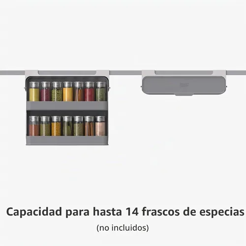 Vista 3 de Joseph Joseph CupboardStore - Estante grande para especias debajo del estante