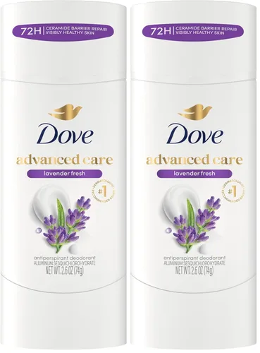 Vista 29 de Dove Advanced Care Anti Deo Stick Cool Essentials Pack de 12 para ayudar a la reparación de la barrera cutánea después del afeitado, control