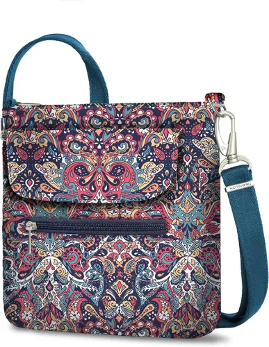 Vista 133 de Travelon Mini bolso de hombro clásico antirrobo