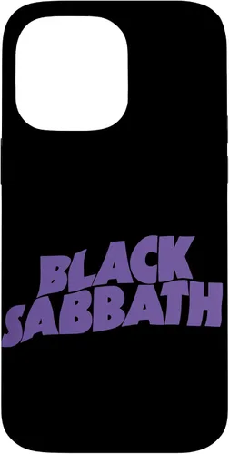 Vista 21 de Funda con logotipo oficial de Black Sabbath Purple para iPhone 17
