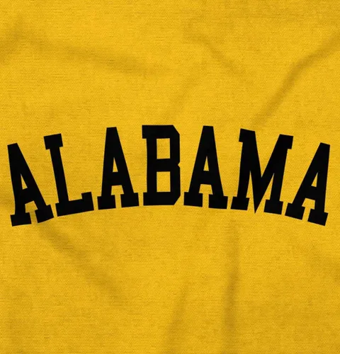 Vista 21 de Alabama Athletic Student Vacation Souvenir Graphic T Shirt hombres o mujeres