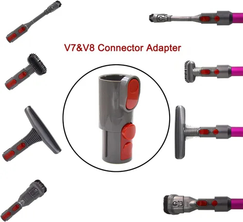 Vista 2 de Ninthseason Kit de herramientas de accesorios para Dyson V11 V10 V8 Absolute/V8 Animal/V7 V6, DC59, DC44, DC35 Absolute sin cable Partes