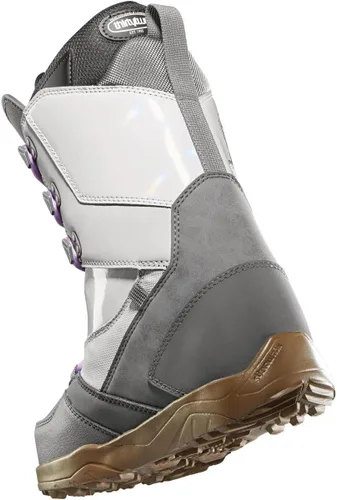 Vista 2 de ThirtyTwo Botas de snowboard BOA para niños Gris/Goma (Santa Cruz)
