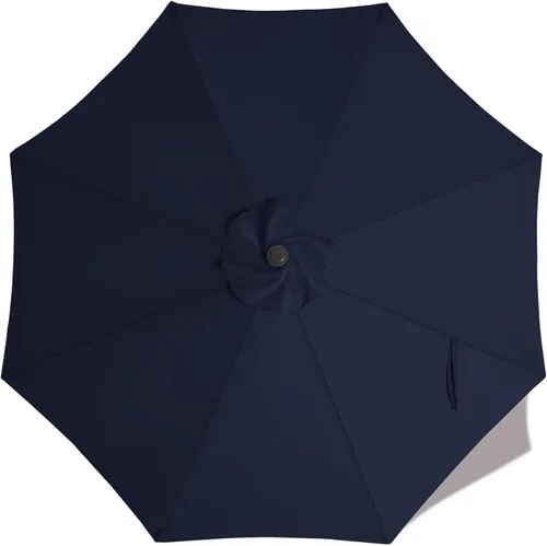 Vista 13 de ABCCANOPY Sombrilla para Exteriores de 7.5 pies, Repuesto de Cubierta Superior Compatible con 6 Varillas (Azul)