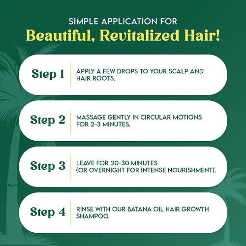Vista 6 de Aceite de batana para el crecimiento del cabello, 4 onzas líquidas, aceite para el cabello de Honduras, ayuda a nutrir profundamente el cuero